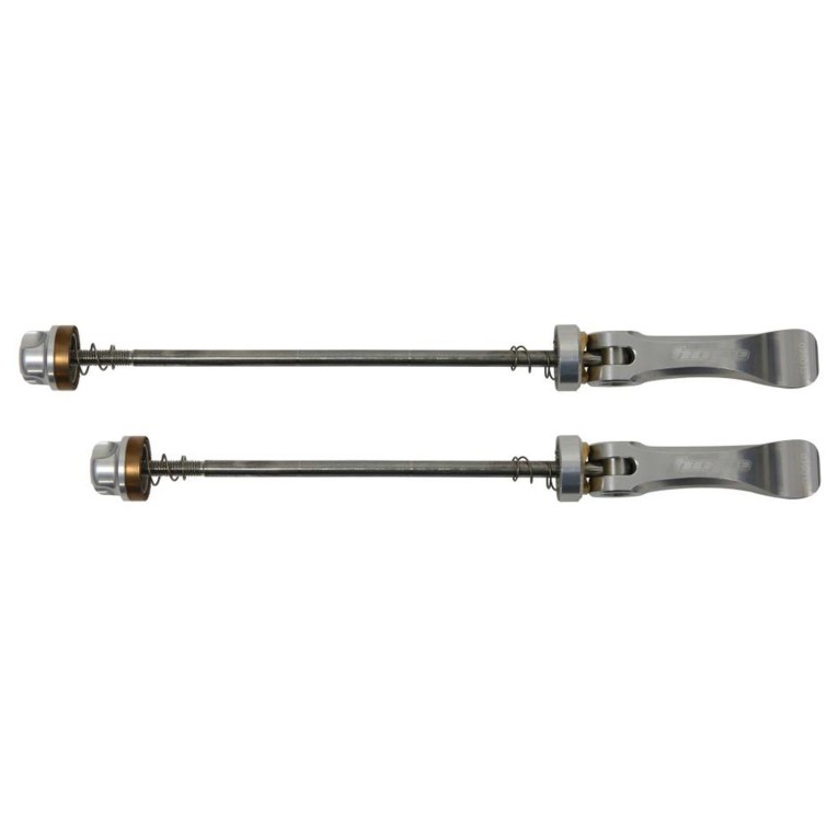 Hope Paire de blocages rapides de roues - Argent - Purebike