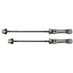 Hope Paire de blocages rapides de roues - Argent - Purebike