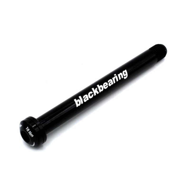 Black Bearing Axe avant F12.5 - L119 - M12x1 - 15 mm (Route) - Purebike