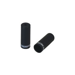Jagwire Embouts de gaine dérailleur aluminium (x4) - Noir - Purebike