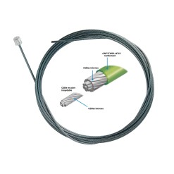 Shimano Cable de dérailleur Optislick - 2100 mm - Purebike