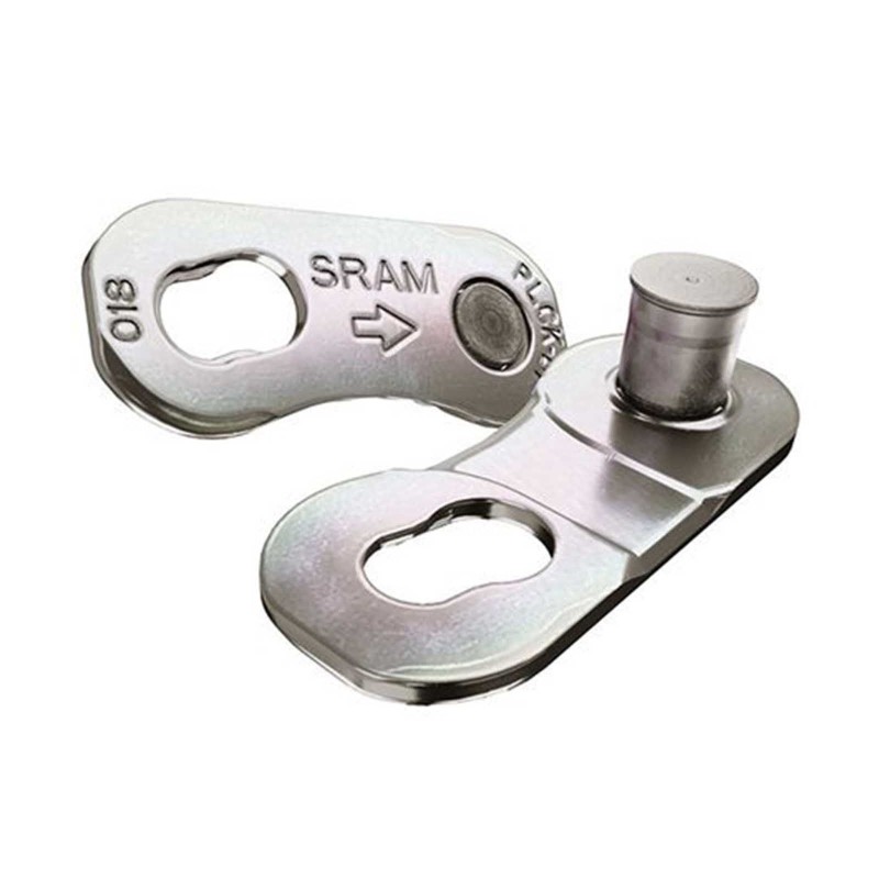 Sram Attaches rapides Power Lock Flattop Route 12v - Argent - Purebike
