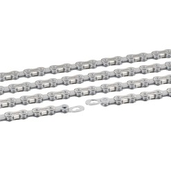 Chaine 9sX 9 vitesses Argent - Puebike