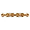 Chaine X10 EL 10 vitesses Or - 114 maillons - Purebike