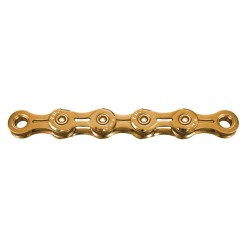 Chaine X11 EL Ti-N 11 vitesses Or 118 maillons - Purebike