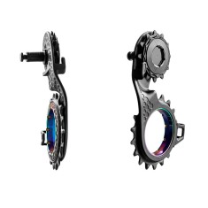Absolute Black Chape Hollowcage carbone avec roulement céramique pour Shimano 9100 et 8000 - Purebike