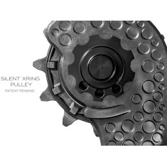 Absolute Black Chape Hollowcage carbone avec roulement céramique pour Shimano 9100 et 8000 - Purebike