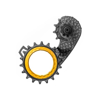 Absolute Black Chape Hollowcage carbone avec roulement céramique pour Shimano 8150 - V2 - Purebike