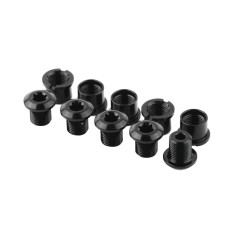 Kit de 5 vis + cheminées pour plateaux. Pièces détachées pour VTT - Purebike