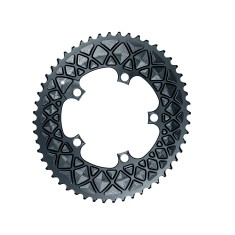 Absolute Black Plateau Ovale Premium - 5 trous 110 mm pour Sram - Gris - Purebike