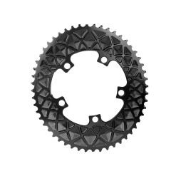 Absolute Black Plateau Ovale Premium - 5 trous 110 mm (non Sram) - Noir - Purebike