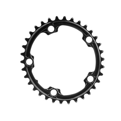 Absolute Black Plateau Ovale Premium - 5 trous 110 mm (non Sram) - Noir - Purebike