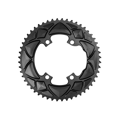 Absolute Black Plateau Premium - 4 trous 110 mm M9100/8000 - Noir - Purebike