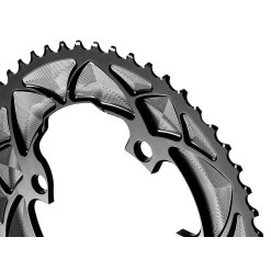 Absolute Black Plateau Premium - 4 trous 110 mm M9100/8000 - Noir - Purebike