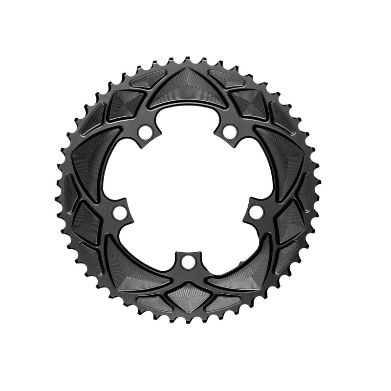 Absolute Black Plateau Premium - 5 trous 110 mm (non Sram) - Noir - Purebike