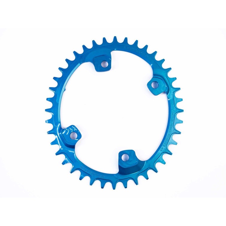 Garbaruk Plateau ovale pour GRX600-1 et GRX810-1 - Bleu - Purebike