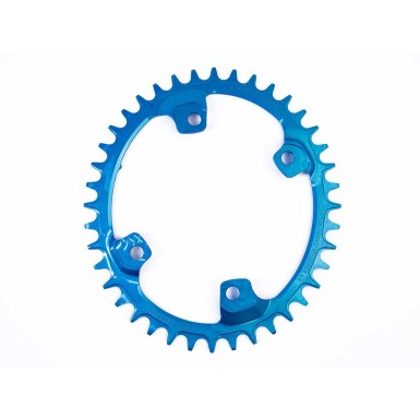 Garbaruk Plateau ovale pour GRX600-1 et GRX810-1 - Bleu - Purebike