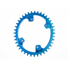 Garbaruk Plateau ovale pour GRX600-1 et GRX810-1 - Bleu - Purebike