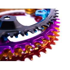 Garbaruk Plateau ovale pour GRX600-1 et GRX810-1 - Violet - Purebike