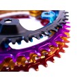 Garbaruk Plateau ovale pour GRX600-1 et GRX810-1 - Or - Purebike