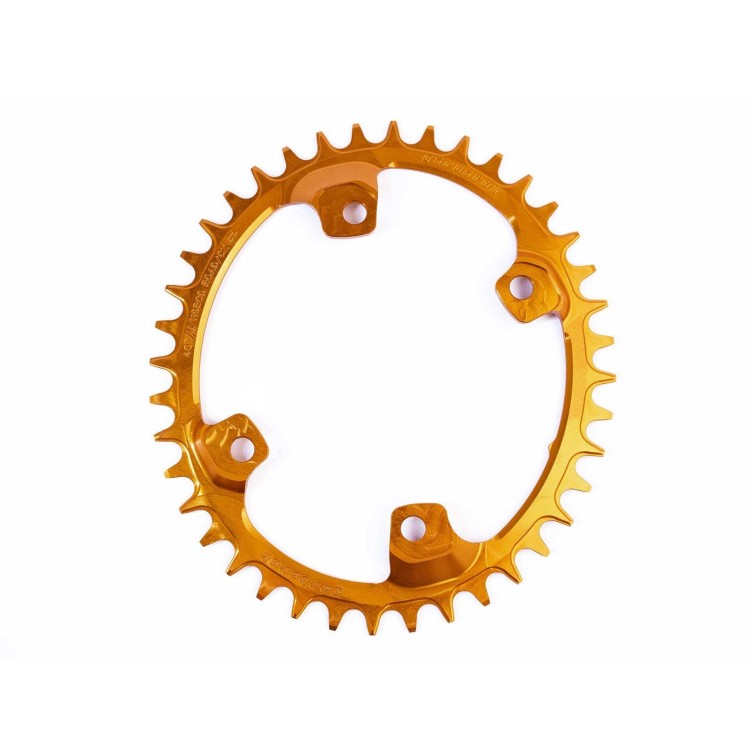 Garbaruk Plateau ovale pour GRX600-1 et GRX810-1 - Orange - Purebike