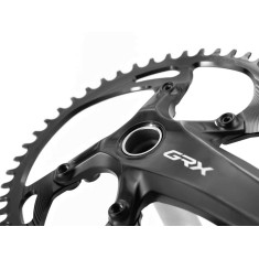 Garbaruk Plateau ovale pour GRX600-1 et GRX810-1 - Orange - Purebike