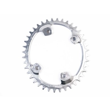 Garbaruk Plateau ovale pour GRX600-1 et GRX810-1 - Argent - Purebike