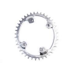 Garbaruk Plateau ovale pour GRX600-1 et GRX810-1 - Argent - Purebike