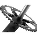 Garbaruk Plateau ovale pour GRX600-1 et GRX810-1 - Argent - Purebike