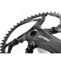 Garbaruk Plateau ovale pour GRX600-1 et GRX810-1 - Argent - Purebike